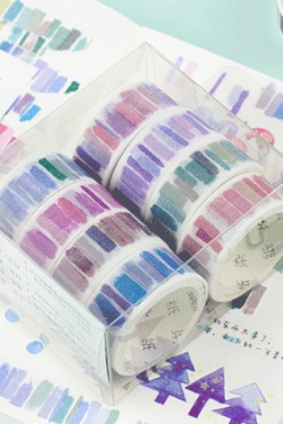 Watercolor Washi Tape Sets
