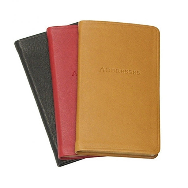 Leather Pocket Address Book