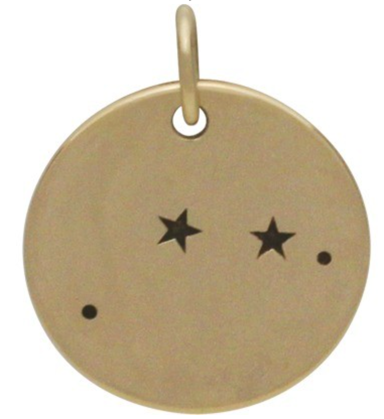 Natural Bronze Constellation Necklace