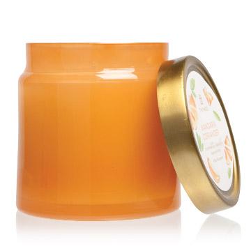 Thymes Mandarin Coriander Glass Jar Candle