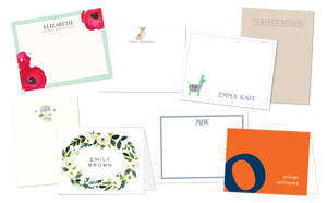 Personalized Stationery and Invitations - Contemporary
