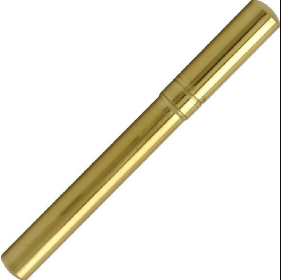 Brass Wooden Mechanical Pencil Sharpener for 2mm Lead