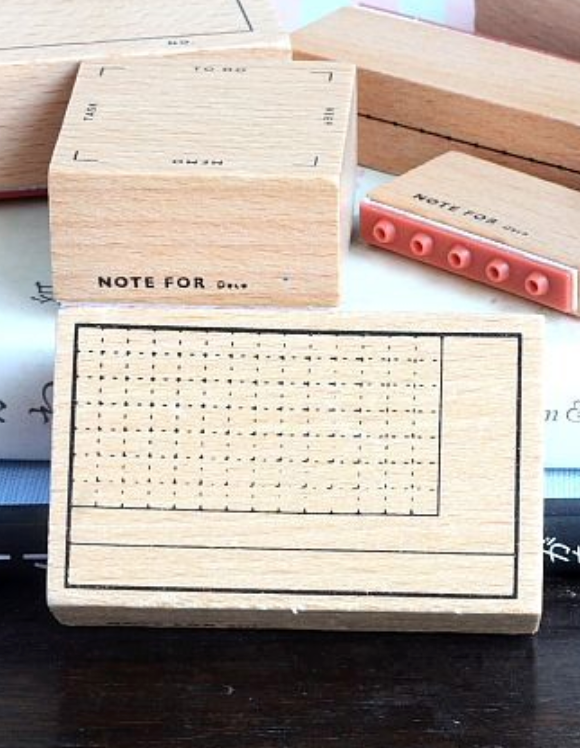 Bullet Journal Rubber Stamps