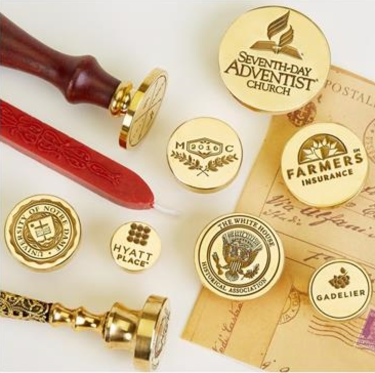 Custom Logo Wax Seal Stamp with your Design