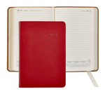 Load image into Gallery viewer, 2021 Goatskin Leather Planner Journal (5-1/2&quot; x 8&quot;)
