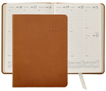 Load image into Gallery viewer, 2021 Goatskin Leather Desk Diary (7&quot; x 9-1/4&quot;)
