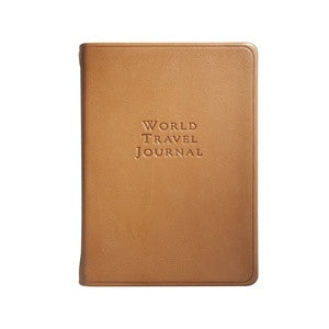 small leather travel journal