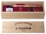 Load image into Gallery viewer, J. Herbin Wood Box Calligraphy Set
