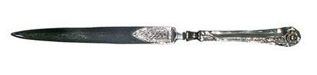 Nickle Plated Letter Opener