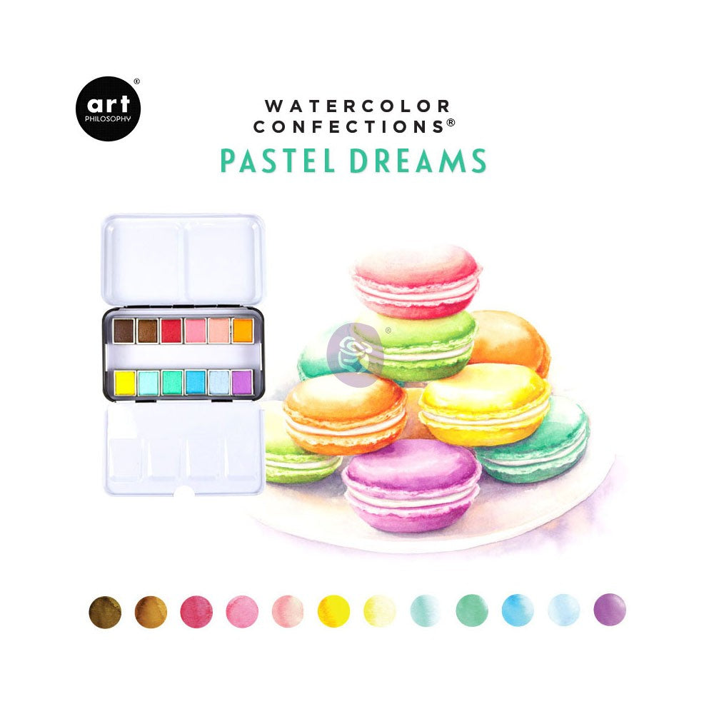 Watercolor Confections Paint Sets