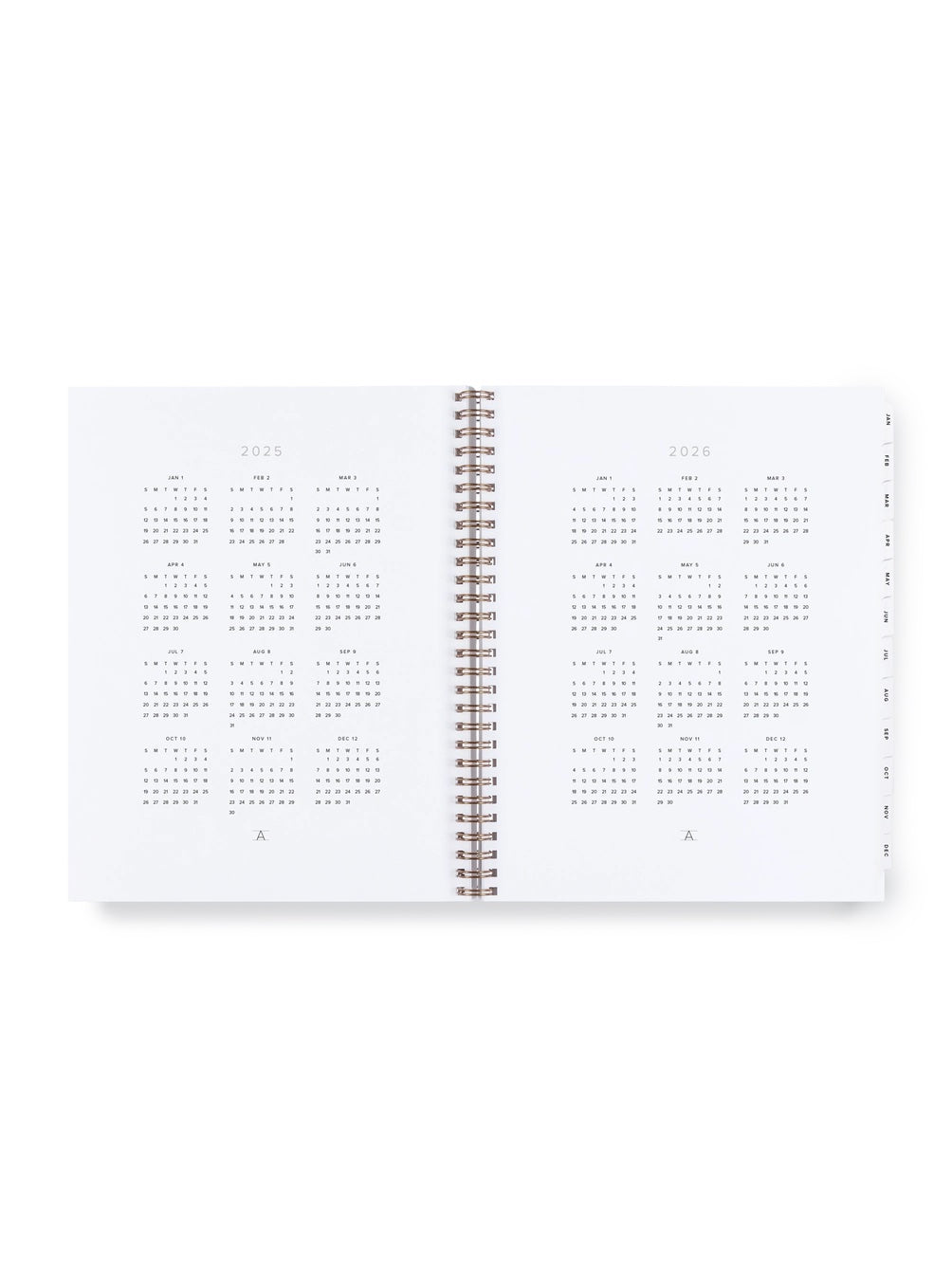 2025 Year Task Planner - Oxford Blue