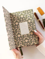 Load image into Gallery viewer, 2025 Petite Linen Bound Planner - Chrysanthemum
