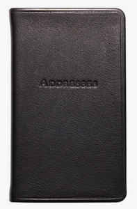 5” Leather Address Book