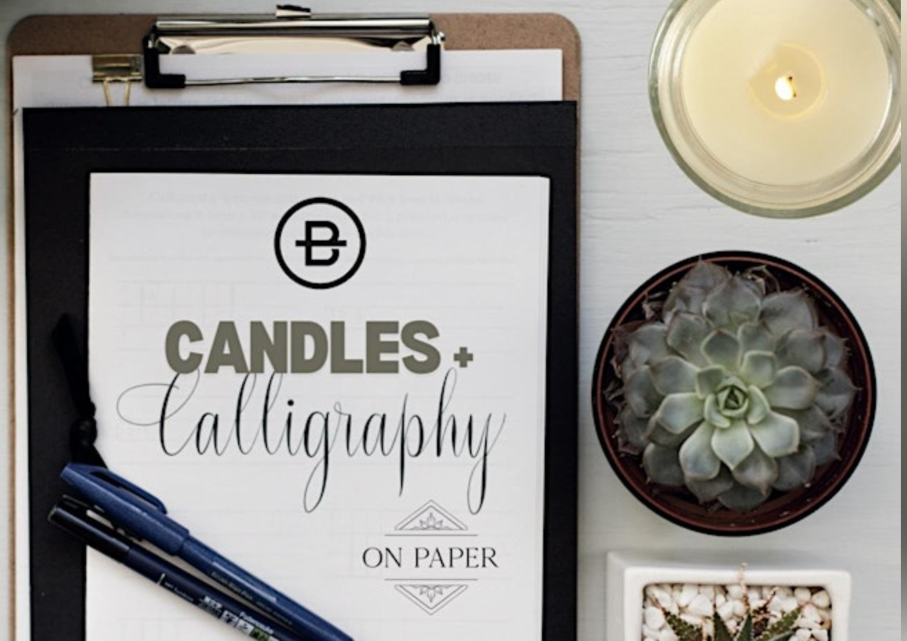 Candles & Calligraphy