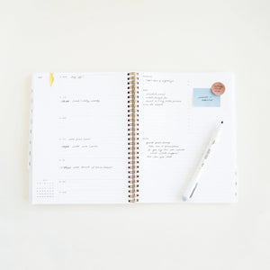 2025 Year Task Planner - Oxford Blue