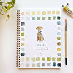 Load image into Gallery viewer, Animals Watercolor Workbook
