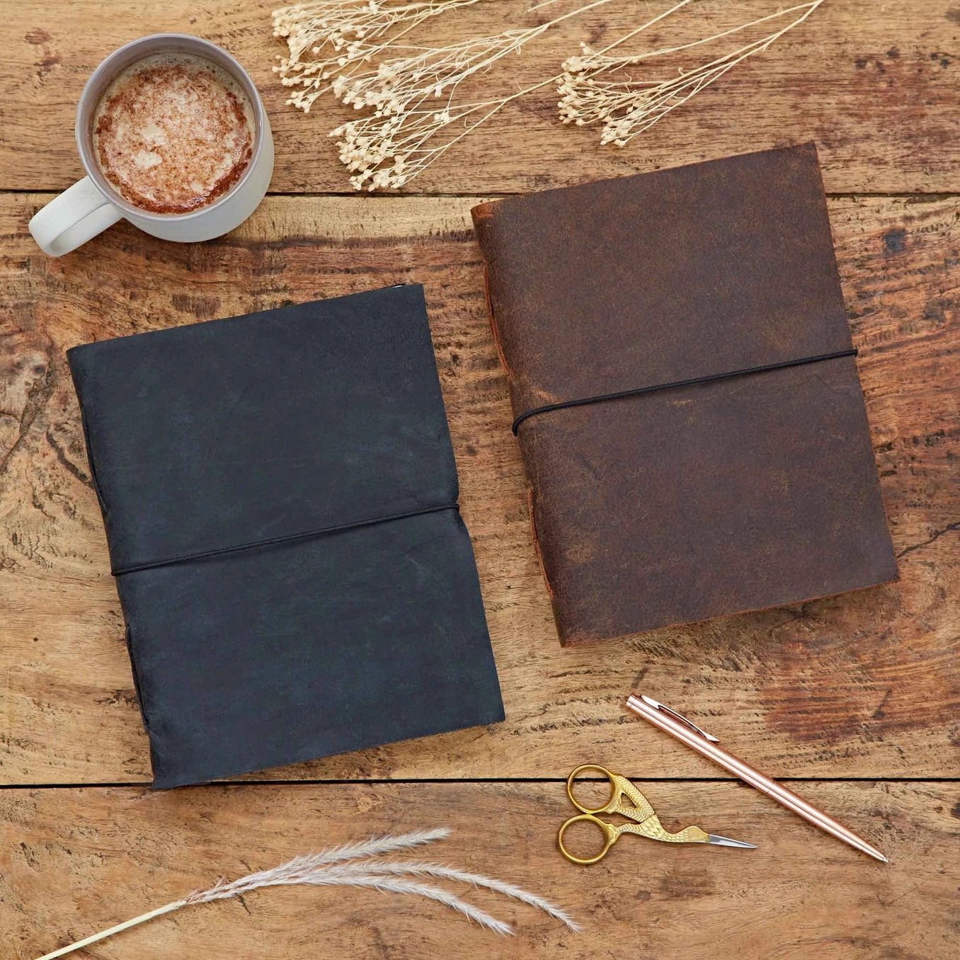 Buffalo Leather Journal - Blank