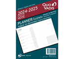 Load image into Gallery viewer, Quo Vadis &quot;Note 21&quot; Weekly Planner 17 months, August to Dec - 6&quot; x 8 ¼&quot;
