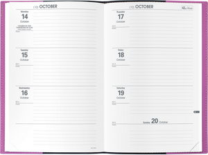 Quo Vadis "Scholar" Weekly Planner 12 months, August to July - 6 1/4 x 9 3/8"