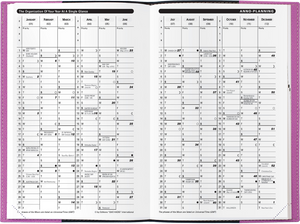 Quo Vadis "Scholar" Weekly Planner 12 months, August to July - 6 1/4 x 9 3/8"