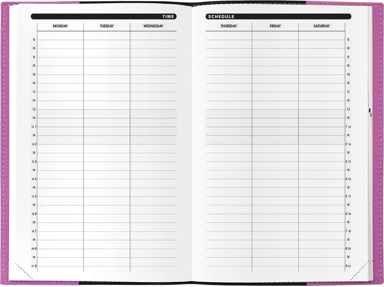 Quo Vadis "Scholar" Weekly Planner 12 months, August to July - 6 1/4 x 9 3/8"