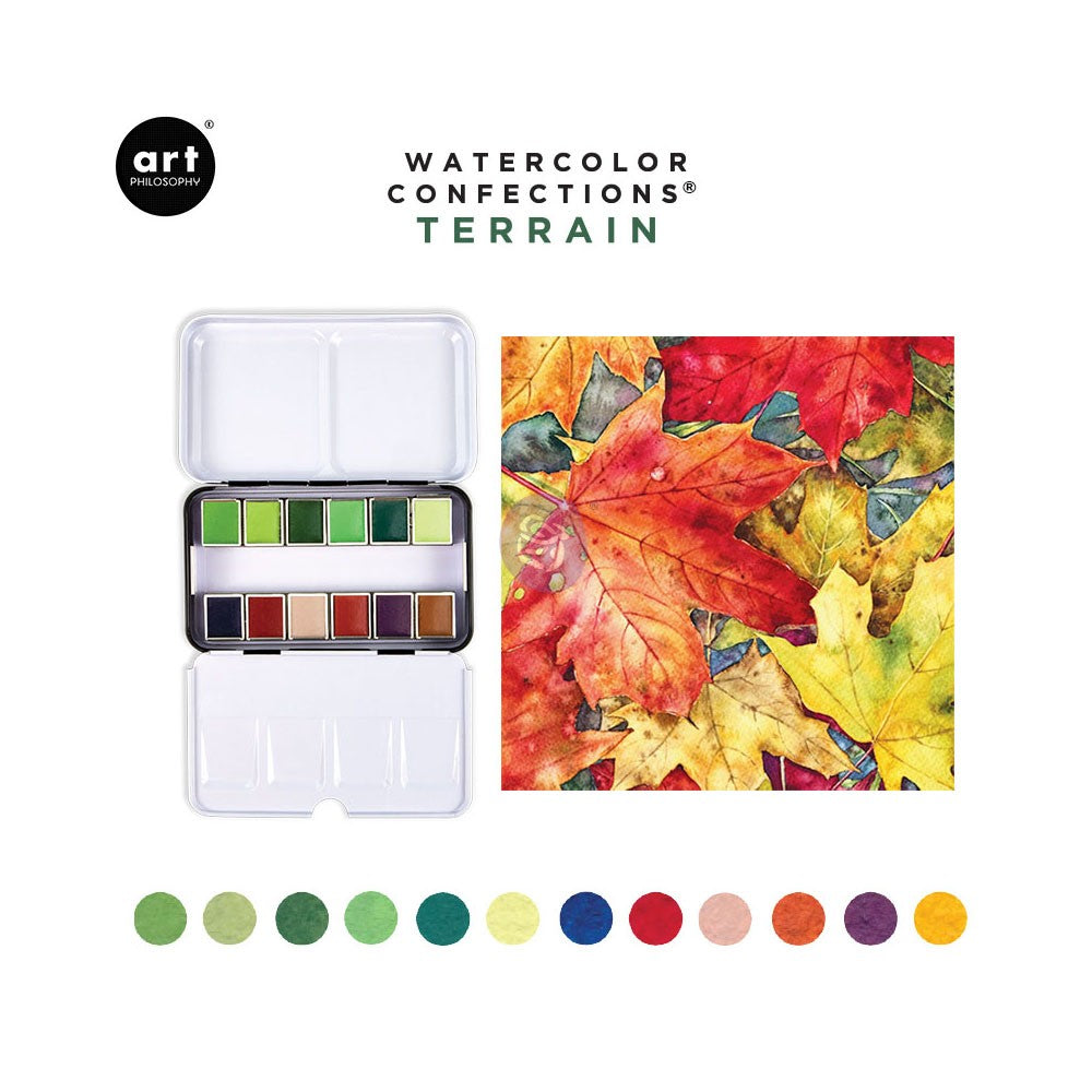 Watercolor Confections Paint Sets