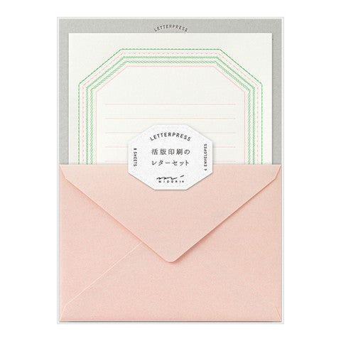 Letterpress Letter Set