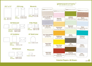 8 ½ x 11 CARD STOCK - Solid Colors