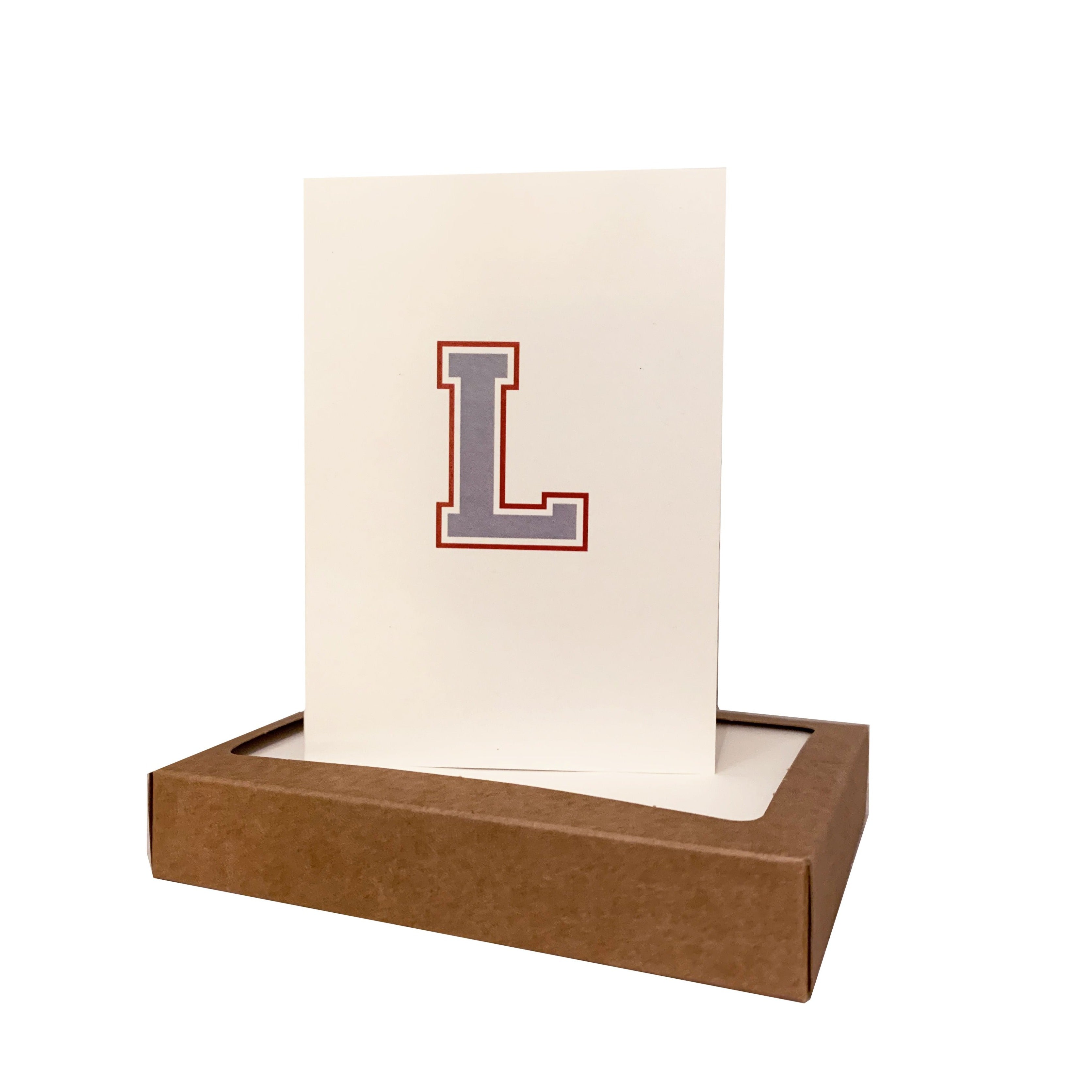 Buckeye Initial Note Cards