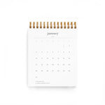 Load image into Gallery viewer, Smitten on Paper 2021 Desk Calendar- Mist
