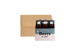 Beers to You Pop Up Card