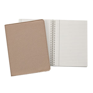 9" Wire-O-Notebook Goatskin Leather