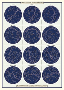 Decorative Paper - Guide to the Constellations