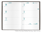 Load image into Gallery viewer, Quo Vadis 2021 Notor Daily Planner - 4 3/4 x 6 3/4&quot;
