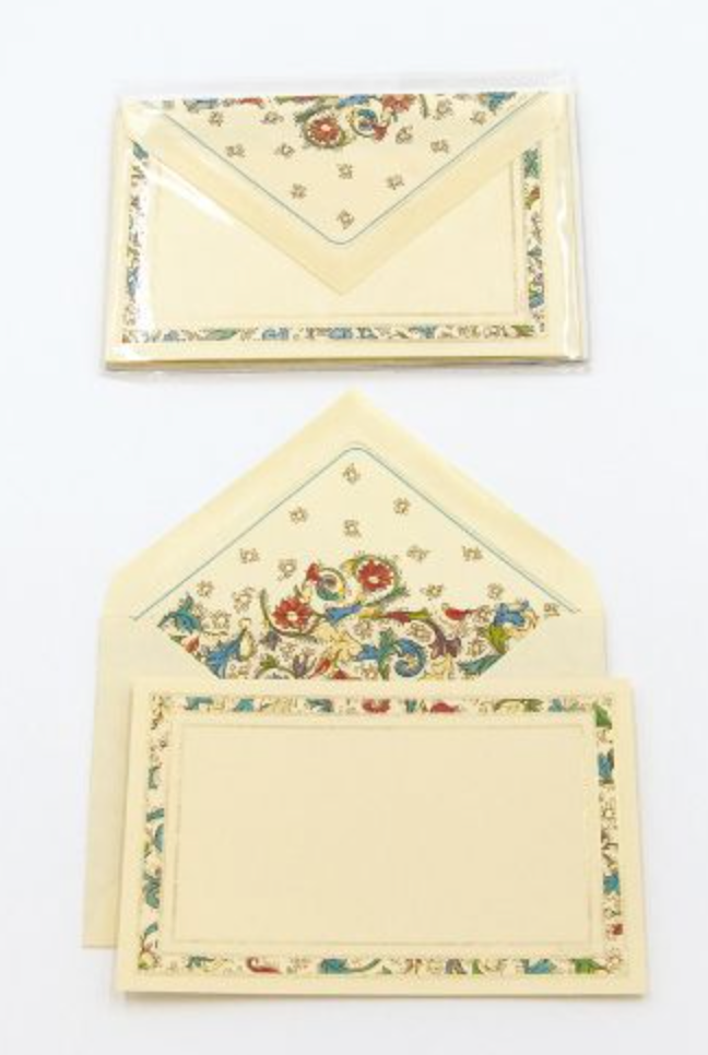 Classic Florentine Flat Card Writing Set
