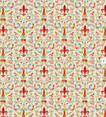 Load image into Gallery viewer, Florentine Gift Wrap - Red Fleur de Lis
